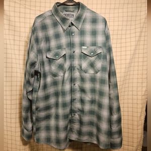 DIXXON long sleeve button down sz XL